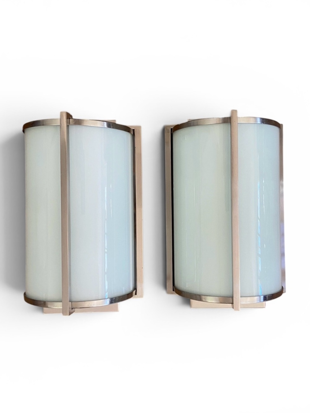 Restoration Hardware Two-Light Wall Sconces - a Pair